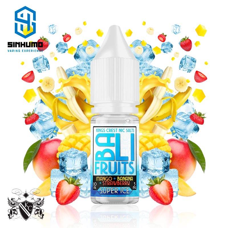 Sales Mango Banana Strawberry Super Ice Bali Fruits 10ml by Kings Crest