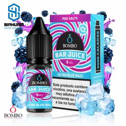 Sales Ultra Blue Razz Ice 10ml Bar Juice By Bombo E-liquids