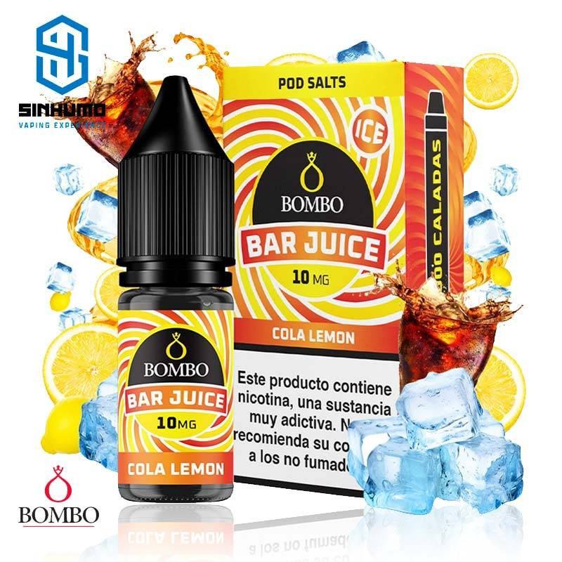 Sales Cola Lemon Ice 10ml Bar Juice By Bombo E-liquids