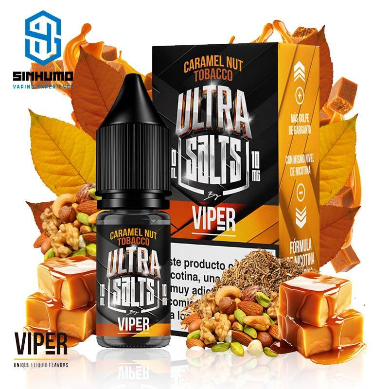 Viper Sales Caramel Nut Tobacco Ultra Salts 10ml | SinHumo