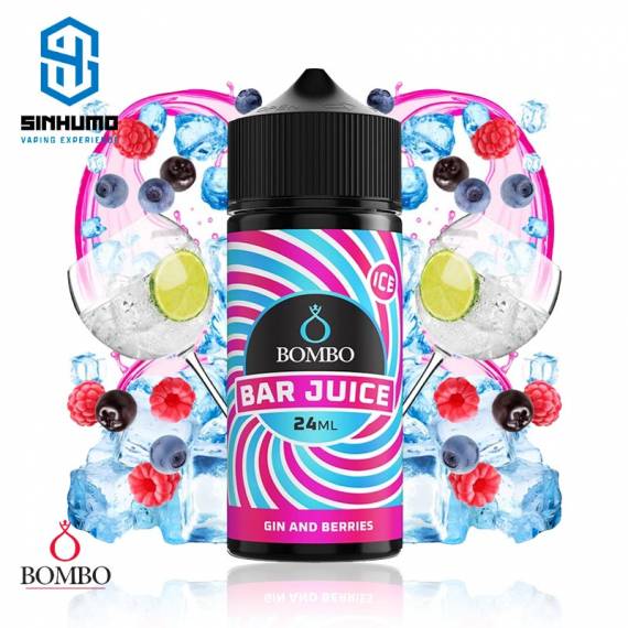 Aroma Gin And Berries Ice 24ml Longfill Bar Juice by Bombo E-liquids Aroma Gin And Berries Ice 24ml Longfill Bar Juice by Bombo E-liquids