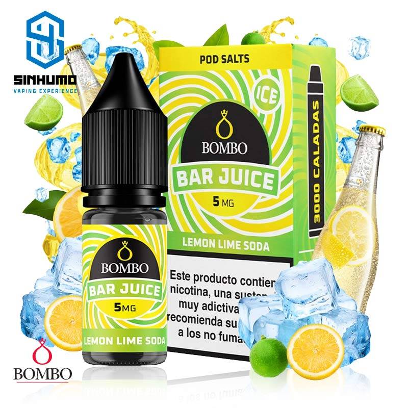 Sales Lemon Lime Soda Ice 10ml Bar Juice By Bombo E-liquids