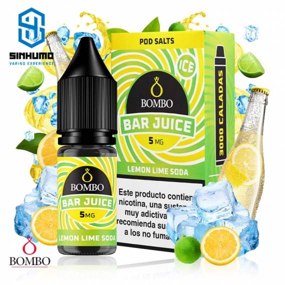 Sales Lemon Lime Soda Ice 10ml Bar Juice By Bombo E-liquids