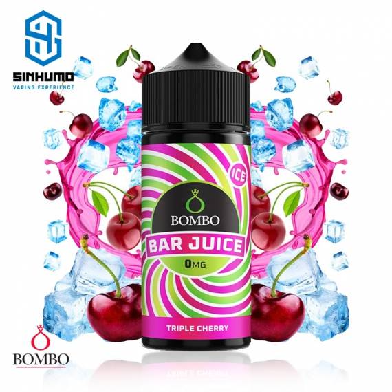 Aroma Triple Cherry Ice 24ml Longfill Bar Juice by Bombo E-liquids