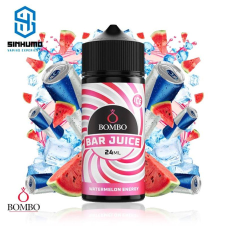 Aroma Watermelon Energy Ice 24ml Longfill Bar Juice by Bombo E-liquids