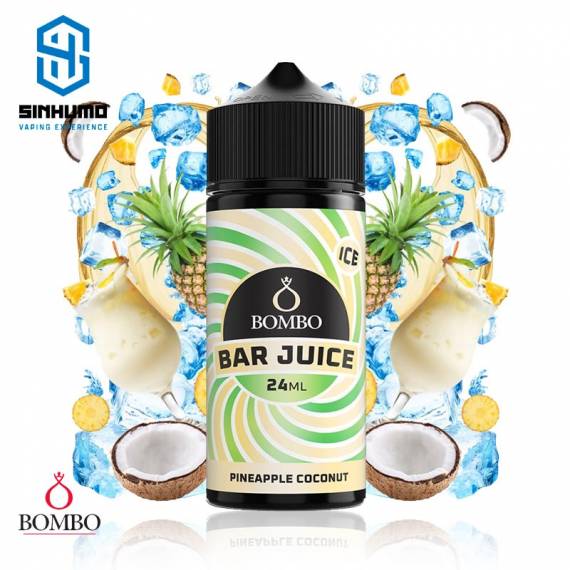 Aroma Pineapple Coconut Ice 24ml Longfill Bar Juice by Bombo E-liquids