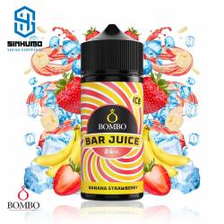 Aroma Banana Strawberry Ice 24ml Longfill Bar Juice by Bombo E-liquids