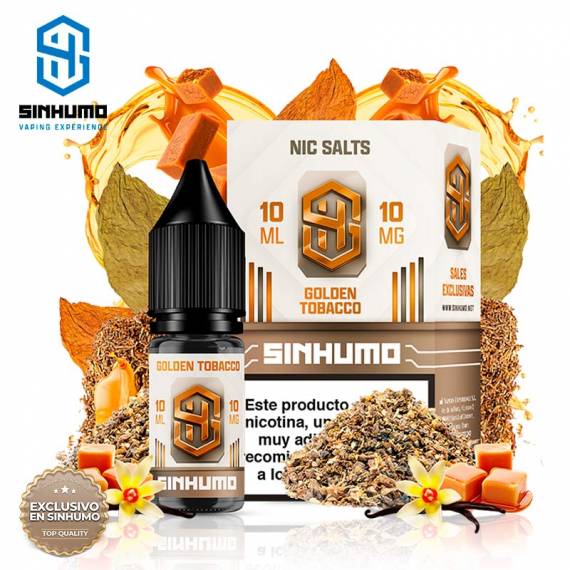 Sales Golden Tobacco 10ml by Sinhumo Sales Golden Tobacco 10ml by Sinhumo