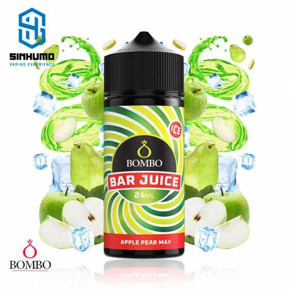 Aroma Apple Pear Max Ice 24ml Longfill Bar Juice by Bombo E-liquids