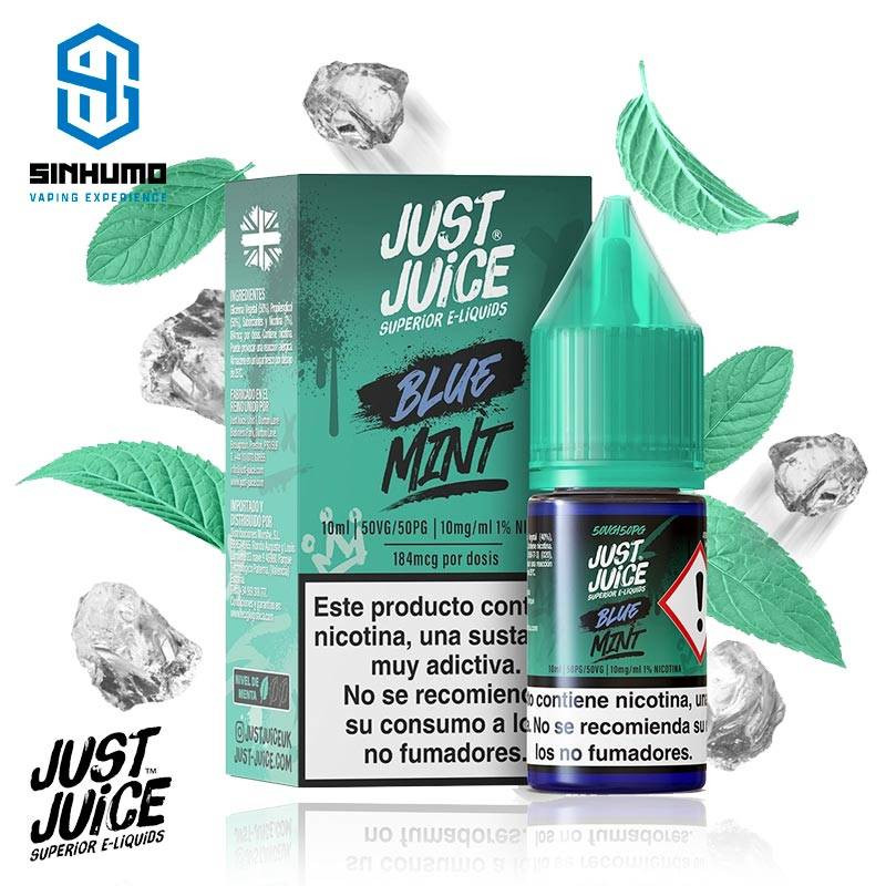 Sales Blue Mint 10ml by Just Juice Nic Salt