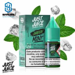 Sales Green Mint 10ml by Just Juice Nic Salt