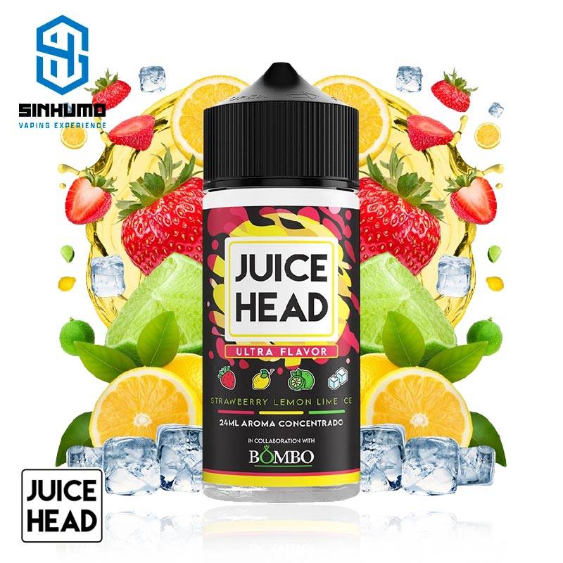 Aroma Strawberry Lemon Lime Ice 24ml Longfill by Juice Head & Bombo