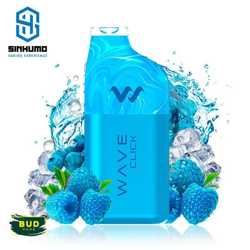 Wave Click Bud Vape Raspblue Ice 20mg