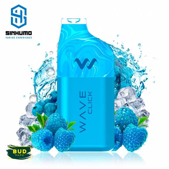 Wave Click Bud Vape Raspblue Ice 20mg
