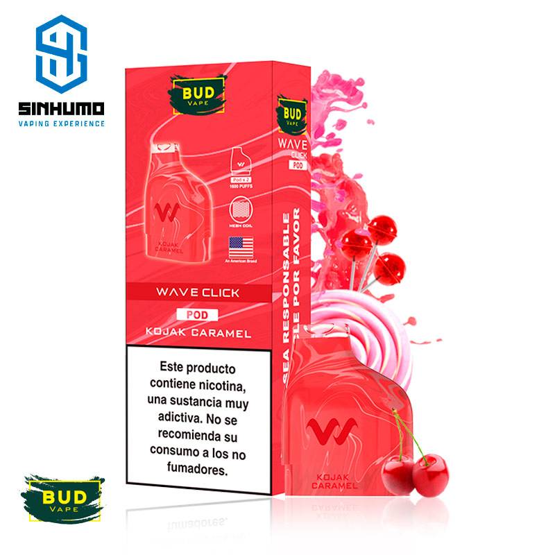 Cartucho Wave Click Kojak Caramel 20mg (Pack 2)