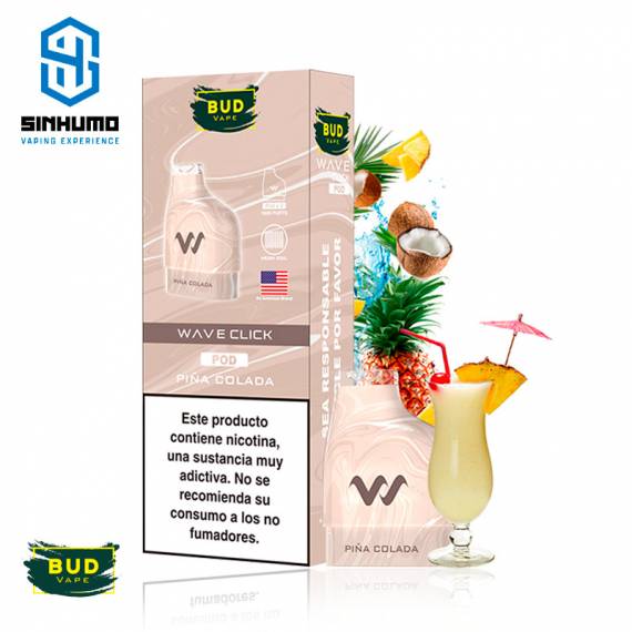 Cartucho Wave Click Piña Colada 20mg (Pack 2)
