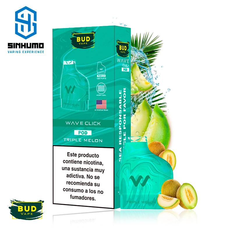 Cartucho Wave Click Triple Melon 20mg (Pack 2)