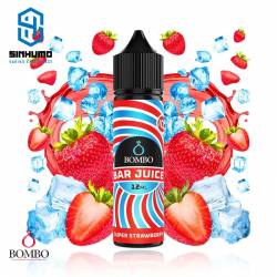 Aroma Super Strawberry Ice 12ml Longfill Bar Juice by Bombo E-liquids