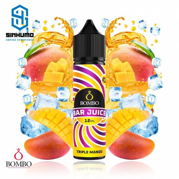 Aroma Triple Mango Ice 12ml Longfill Bar Juice by Bombo E-liquids Aroma Triple Mango Ice 12ml Longfill Bar Juice by Bombo E-liquids