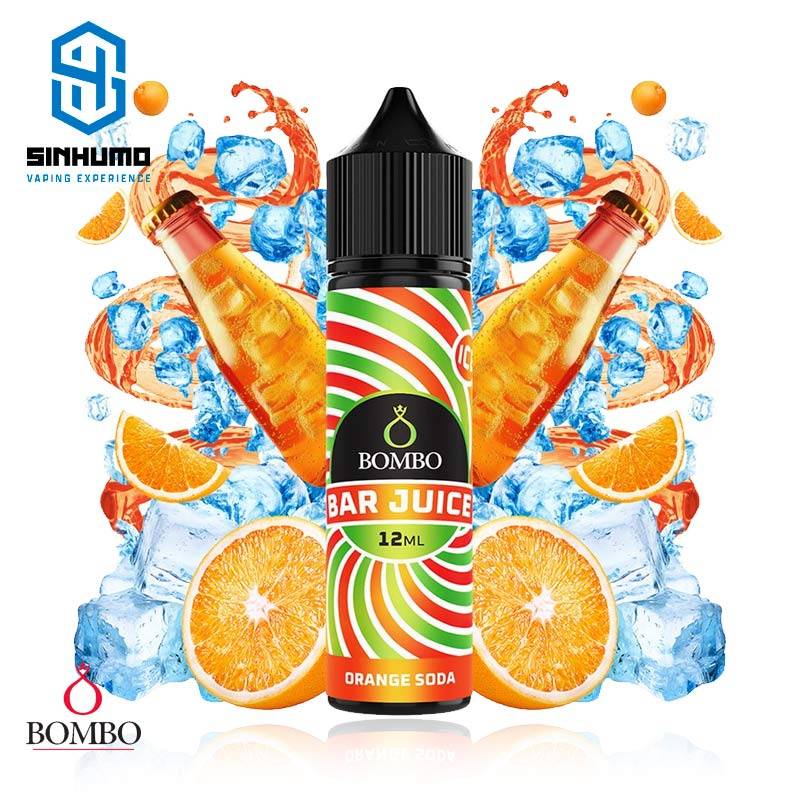 Aroma Orange Soda Ice 12ml Longfill Bar Juice by Bombo E-liquids