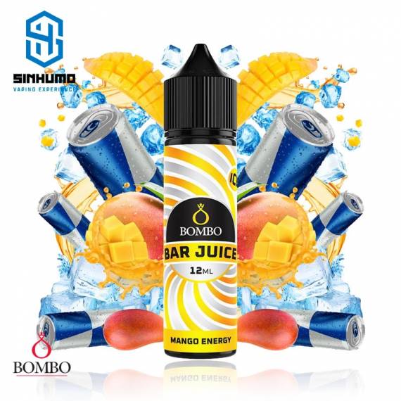 Aroma Mango Energy Ice 12ml Longfill Bar Juice by Bombo E-liquids
