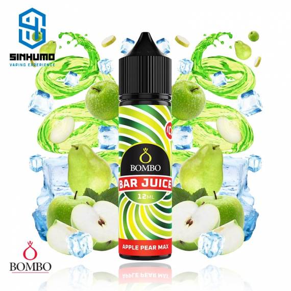 Aroma Apple Pear Max Ice 12ml Longfill Bar Juice by Bombo E-liquids