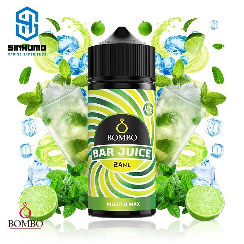 Aroma Mojito Max ice 24ml Longfill Bar Juice by Bombo E-liquids