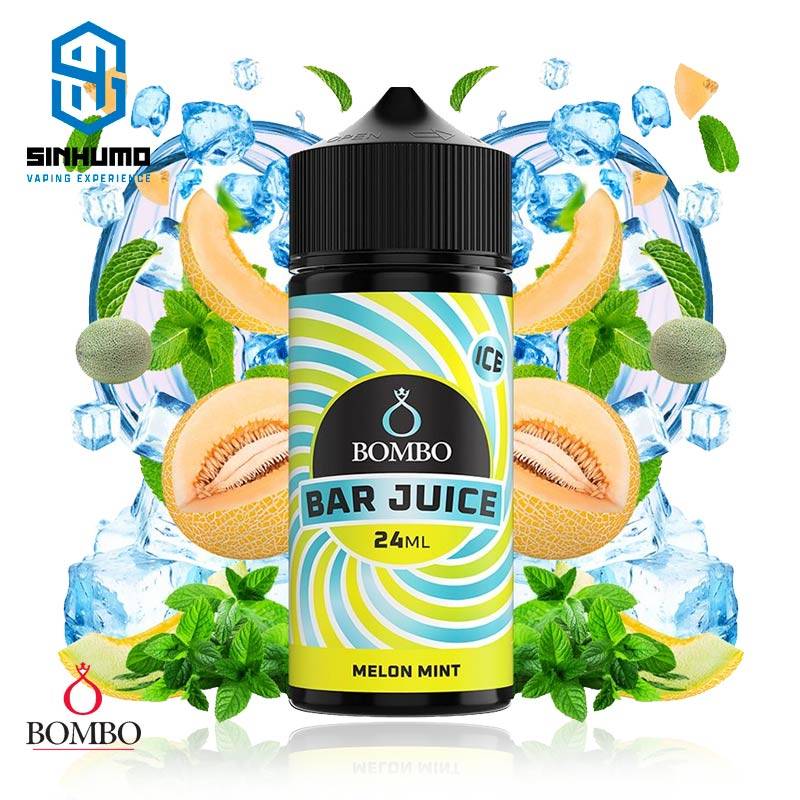 Aroma Melon Mint Ice 24ml Longfill Bar Juice by Bombo E-liquids
