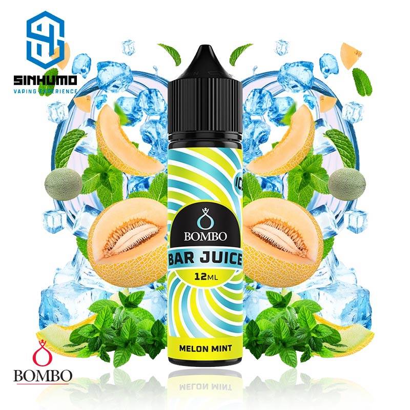 Aroma Melon Mint Ice 12ml Longfill Bar Juice by Bombo E-liquids