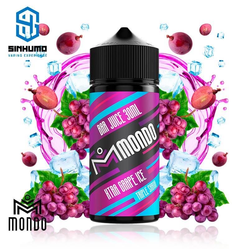 Aroma Xtra Grape Ice 30ml Longfill By Mondo Bar Juice