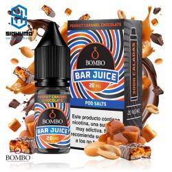 Sales Peanut Chocolate Caramel 10ml Bar Juice By Bombo E-liquids