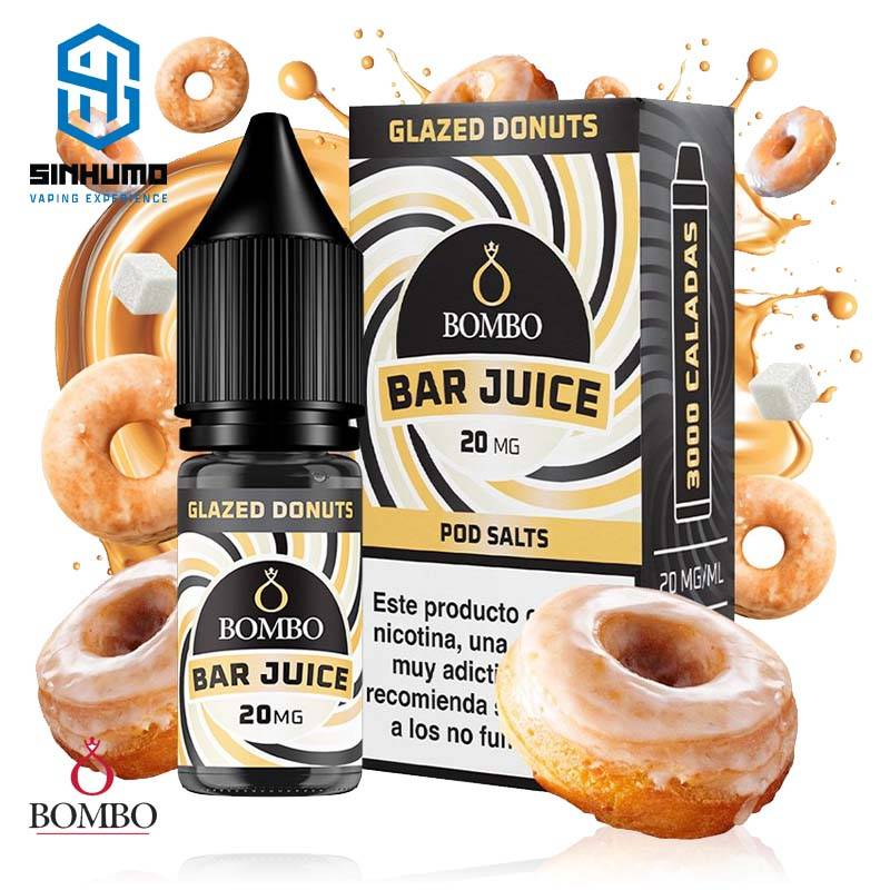 Sales Glazed Donuts 10ml Bar Juice By Bombo E-liquids