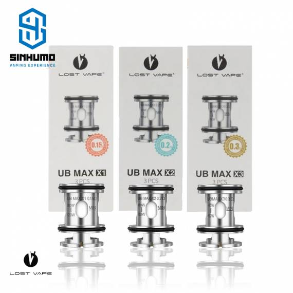 Resistencias UB MAX V2 by Lost Vape