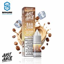Sales Iced Caramel Macchiato 10ml Bar Salts by Just Juice ICE Nic Salt