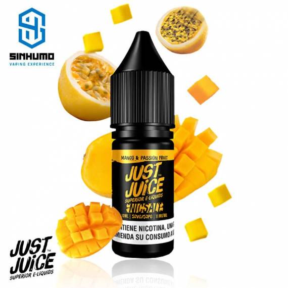 Sales Mango Passion Fruit 10ml by Just Juice Nic Salt Sales Mango Passion Fruit 10ml by Just Juice Nic Salt