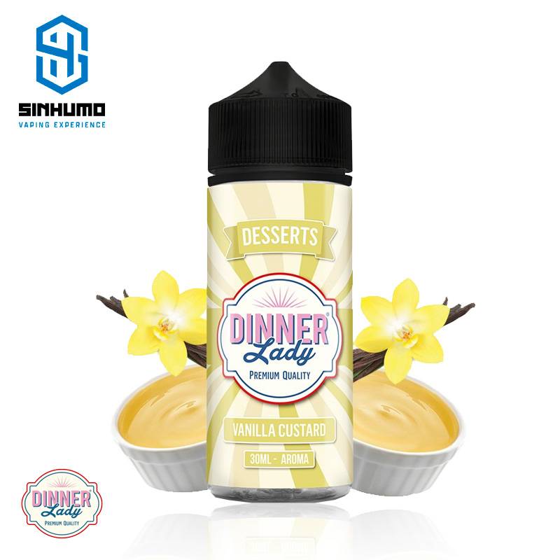 Aroma Vanilla Custard 30ml Longfill by Dinner Lady