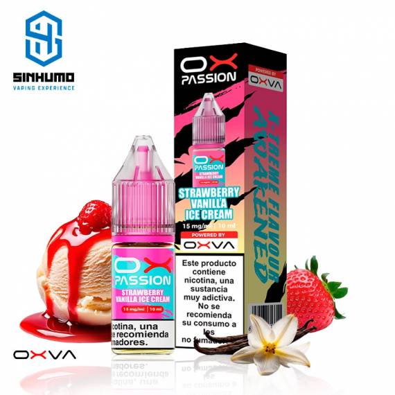Sales Strawberry Vanilla Ice Cream 10ml Ox Passion By Oxva