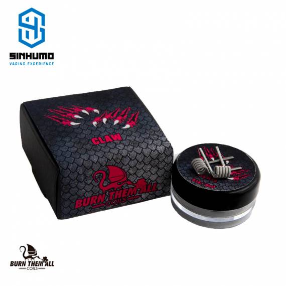 Claw 0.14 Ohm Dual Full N80 By Burn Them All Coils