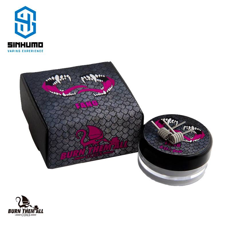 Fang 0.17 Ohm Dual Full N80 By Burn Them All Coils