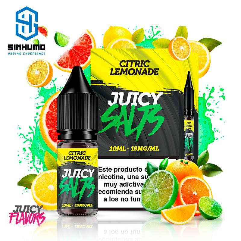 Juicy Salts Juicy Flavors Citric Lemonade 10ml | Sinhumo