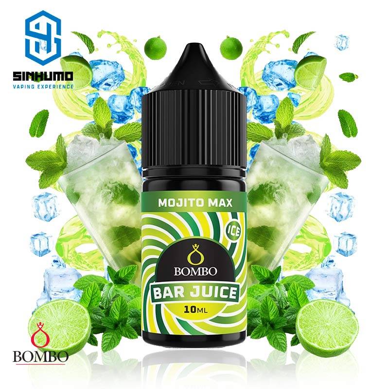 Aroma Mojito Max Ice MiniLongfill by Bombo E-liquids