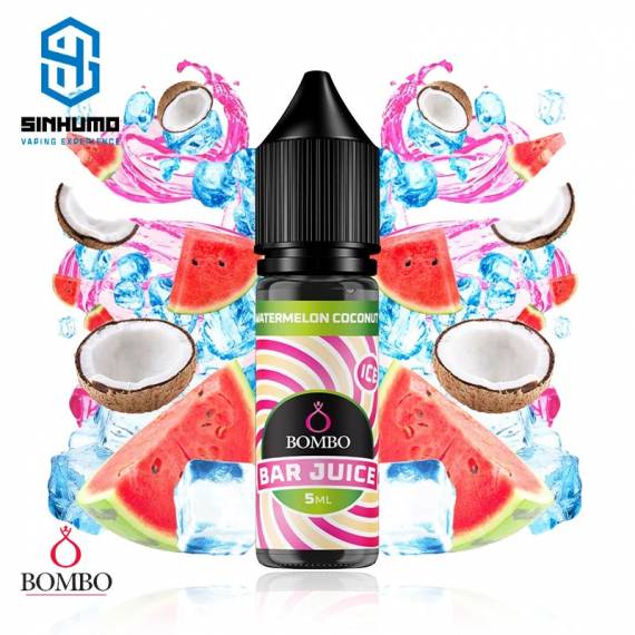 Aroma Watermelon Coconut Ice MiniLongfill by Bombo E-liquids