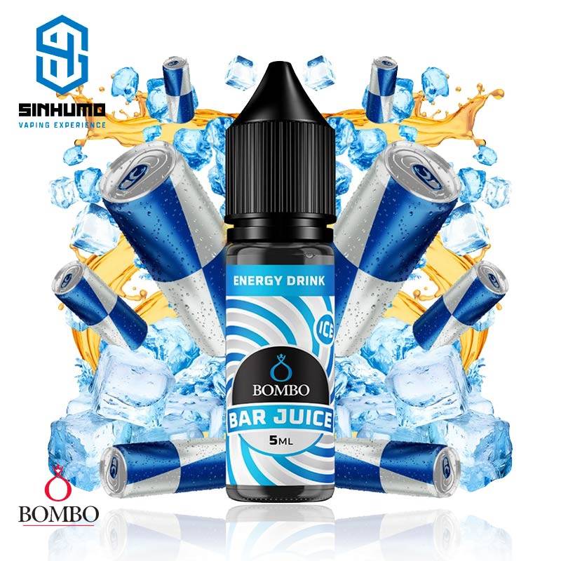 Aroma Energy Drink Ice MiniLongfill by Bombo E-liquids