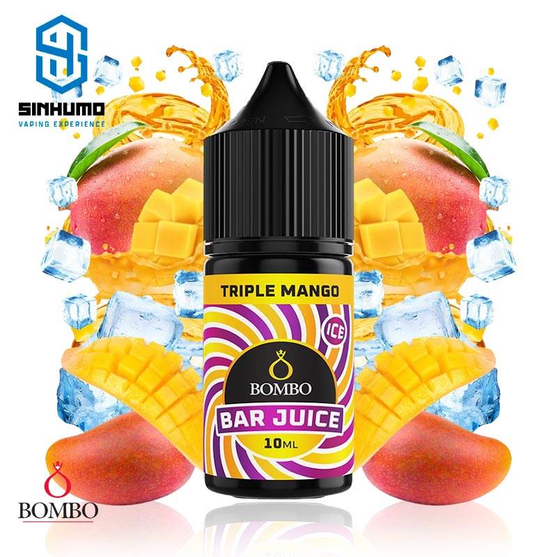 Aroma Triple Mango Ice MiniLongfill by Bombo E-liquids
