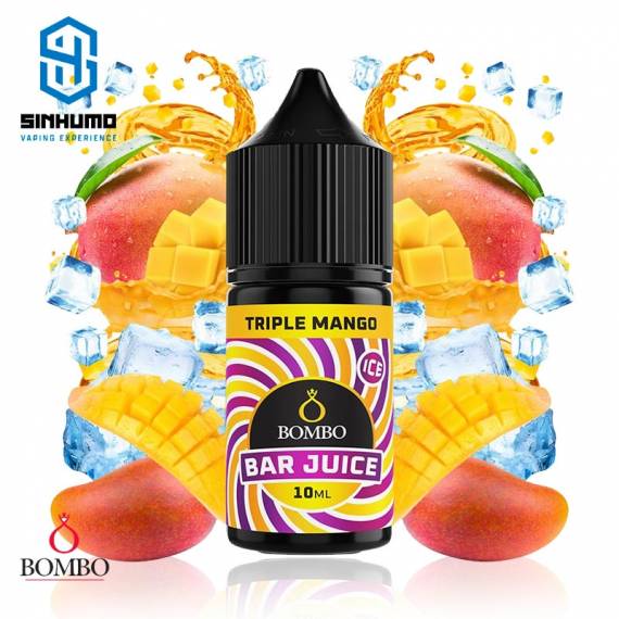 Aroma Triple Mango Ice MiniLongfill by Bombo E-liquids