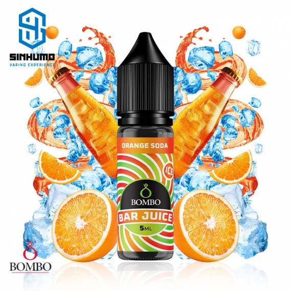 Aroma Orange Soda Ice MiniLongfill by Bombo E-liquids