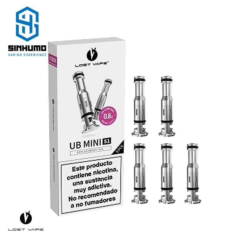 Resistencias UB Mini V2 by Lost Vape Resistencias UB Mini V2 by Lost Vape