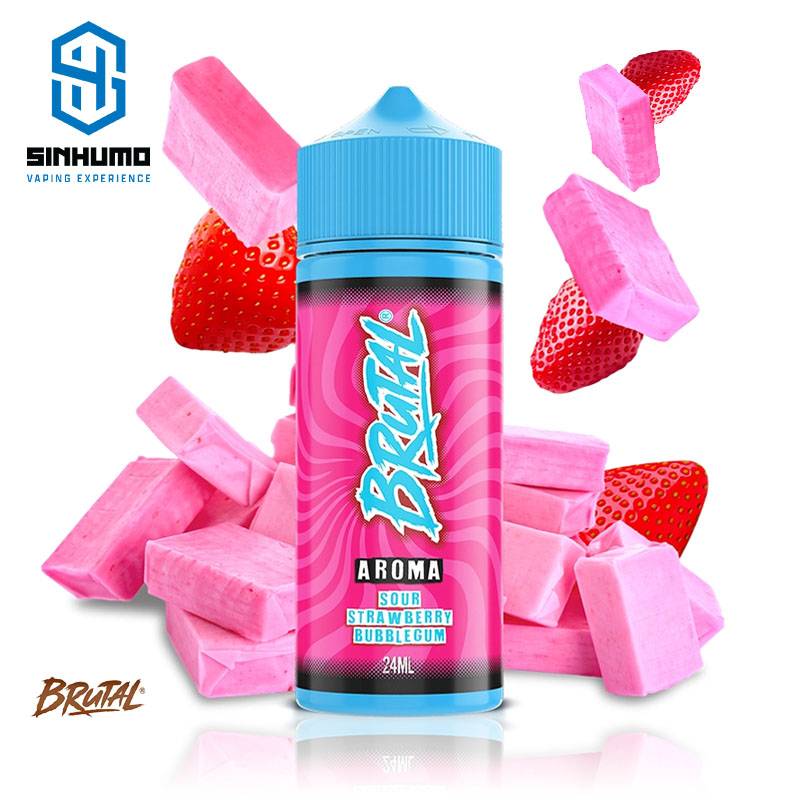 Aroma Strawberry Bubblegum 24ml Longfill Brutal Drinks by Just Juice
