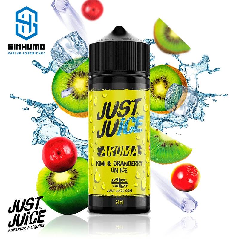 Aroma Kiwi Cranberry On Ice 24ml Longfill by Just Juice