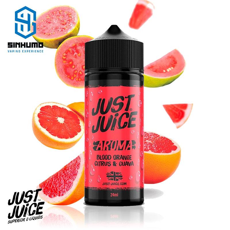 Aroma Blood Orange, Citrus & Guava 24ml Longfill by Just Juice